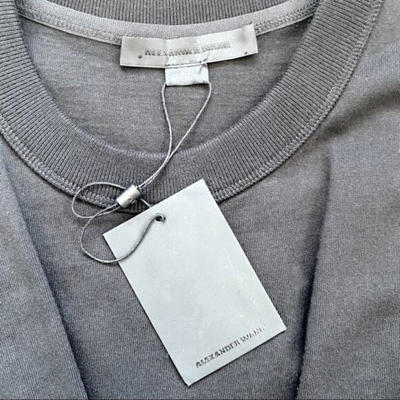 NWT Alexander Wang Draped Bustier Structured Dress Size 4 - Picture 8 of 15